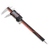 Biuuu 電子デジタルキャリパーインチ/メートル法/分数0-6インチ/ 150 Mmステンレス鋼