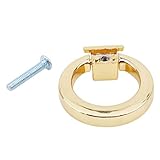 KLUMA 引き出し取っ手 ハンドル リング 持ち手 ネジ付き 引出し ノブ 家具 収納 シンプル