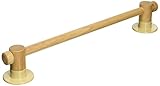 レック 木 の タオル掛け ( タオルバー ) 粘着 テープ 40cm
