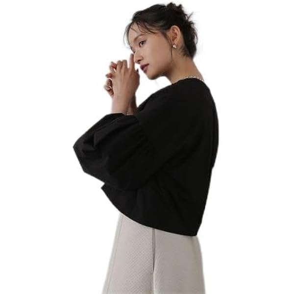 【美品】ナチュラル ビューティー ベーシック ダブルブレストハーフコート 黒 M Amazon | [ナチュラルビューティーベーシック] ダブルブレスト
