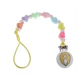 Pumpumly おしゃぶりホルダー ベビー パーチー グリップ かわいい　落下防止 紛失防止　服などにクリップで簡単に固定できて