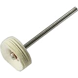 ヤナセ 軸付セーム皮バフ 【3mm軸】 φ20×7×3 SMB20