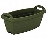 リサイクルプランター ハンディ 500樽型 リサイクルグリーン