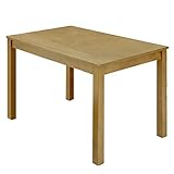 関家具(Sekikagu) ダイニングテーブル ライトブラウン 幅115×奥行75×高さ70.5cm オーク突板 176069