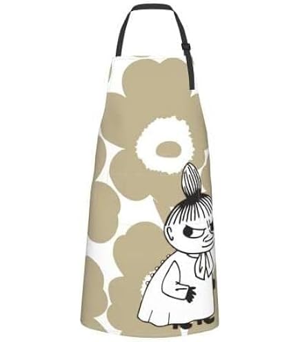 Amazon｜marimekko エプロン Pieni Unikko ウニッコ オフホワイト