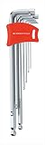 PB SWISS TOOLS(PBスイスツールズ):ボール付六角レンチセット ロング(パックナシ 212LDH-10