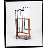 ステッキスタンド/杖立て 木製(天然木) 幅51cm×奥行23cm 豊通オールライフ (歩行補助用品/介護用品)