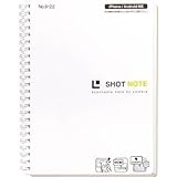キングジム:キングジム ショットノート(ツインリングタイプL)白 9122-W 型式:9122-W