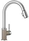 Blanco 442066 Sonoma 2.2 Bar Sink Faucet, Truffle/Stainless Dual Finish [並行輸入品]