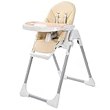 子供用ダイニングチェア 子供用ダイニングチェア多機能折りたたみチェアダイニングテーブルシートプラスチック (色 : ベージュ)