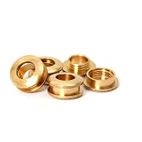 Increased Fire 鳩目 8.5mm 4個 両面ハトメ 開孔寸法12.5mm 真鍮製 ネジ式 レザークラフト DIY ハンドメイド パーツ アクセサリー パーツ キーホルダー金具 アクセサリーパーツ ハンドメイド 手芸DIY材料
