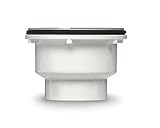 Oatey 42045 2-Part PVC-Solvent Weld Shower Drain with Stainless Steel Strainer 2-Inch [並行輸入品]