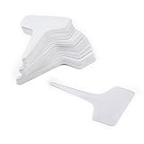 【ノーブランド品】園芸用 ラベル Y型 ラベル 全5色 10cm 100枚入 (ホワイトグレー)