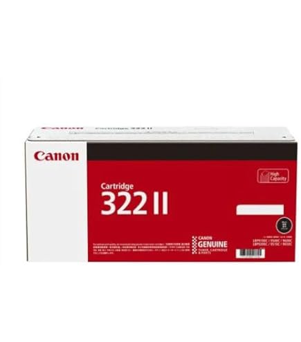 Amazon | CANON トナーカートリッジ322IIブラック 2653B001 CRG
