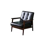 ソファ 一人掛け 高座椅子 1人掛け ソファ レザー 合皮 ブラック 黒 ソファー ソファ一人掛け