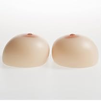 シリコンバスト自然な一体感 粘着 貼付 式 人工乳房 左右 2個 偽のおっぱい Amazon.co.jp: 自然な一体感 粘着 貼付 式 シリコンバスト 本物
