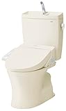 【取替交換付き(大阪府)】 TOTO トイレ セット品:便器KQ+ウォシュレットK1(TCF8CK55) 手洗付き 戸建向け パステルアイボリー KQK100001(TOS)