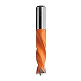 CMT 306.100.12 Dowel Drill, 10mm (25/64-Inch) Diameter, 8x20mm Shank, Left-Hand Rotation [並行輸入品]