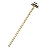 信州製 木柄立鎌 ウィドシェッジ210ｍｍ BWS-210（草取り 道具 草刈り 草抜き 立ったまま 雑草抜き 農作業 便利 雑草取り 草刈り鎌 草むしり 園芸用品 雑草 草削り 雑草対策 除草）