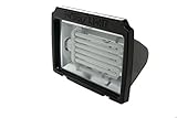 Designers Edge L-90BR Ecozone 65-Watt Fluorescent Wall Mount Light with Dusk to Dawn Photocell, Bron
