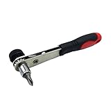 Fenteer 高品質　小型　1/4　ラチェット　レンチ　ドライバー　ソケット　レンチ　