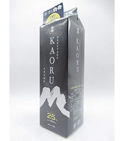 Amazon.co.jp: 高橋酒造 白岳 (はくたけ) 米焼酎 25度 1800ml : 食品