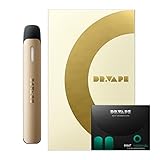 DR.VAPE ドクターベイプ Model2 スターターキット [ ゴールド 本体 カートリッジ ] セット 電子タバコ (ミントメンソール)