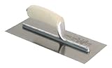 MARSHALLTOWN The Premier Line MXS815 18-Inch by 5-Inch Finishing Trowel with Curved Wood Handle by M