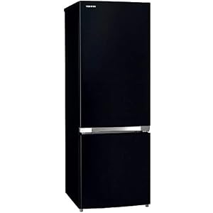東芝 2ドア ミニ冷凍冷蔵庫 170L GR-S17BS-K セミマットブラック