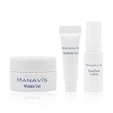 マナビス化粧品 スキンケア 【1週間トライアル3点セット】モイスチャライジング（エモリエントローション×1個、モイスチャージェル×1個、リンクルジェル×1個）敏感肌 乾燥肌 保湿 ミニサイズ お試し 旅行