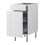 IKEA(イケア) FAKTUM イェデル ホワイト 60 cm 89833381 ベースキャビネット/ 引き出し式収納/引き出し、イェデル ホワイト