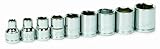 Williams 31922 9-Piece 3/8-Inch Drive Shallow 6 Point Socket Set by Williams