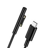 Tatsusen Surface用 充電ケーブル USB-C 充電器 Type-C PD急速充電 15V/3A 45W アダプター Microsoft Surface Pro 3/4/5/6/7/Laptop/Book/Goに対応 2m