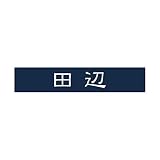 丸三タカギ 彫り込み済表札 アクリル APB1-N-1-1-田辺 【完成品】