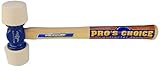 Vaughan 195-15 RM24W Rubber Mallet with 24-Ounce with White Tips by Vaughan