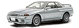 プラッツ/MONO 1/32 オートモービルキット ニッサン スカイラインGT-R V・SpecII スパークシルバーメタリック 色分け済みプラモデル MN04