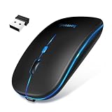 マウス 無線 【極薄型・静音・高感度】 ワイヤレスマウス Bluetooth5.3 静音クリック 3DPIモード ブルートゥース 2.4GHz 節電モデル 7色ライト 光学式 持ち運び便利 Type-C充電式 スリープモード 瞬時接続 小型 高耐久性 パソコン オフィス ゲーム Mac/Windows/Surface/PC/Macbookに対応