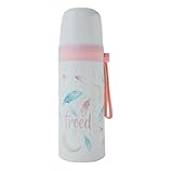 ピンクの女の子のスタイルの絶縁カップかわいい女の子のポータブルカップ - 350ML / B