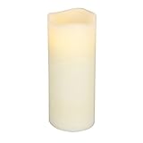 Everlasting Glow LED Wax Melted Edge Candle, Bisque, 3' x 8' [並行輸入品]