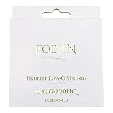 FOEHN UKLG-200HQ Low-G クリアナイロン ソプラノ/コンサート用 Low-G ウクレレ弦