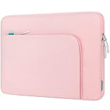 Lacdo 13インチ ラップトップスリーブケース 用 13インチ 新しい MacBook Air M4 A3240 2025, M3 A3113, M2 A2681, M1 A2337, 13インチ 新しい MacBook Pro M2 M1 A2338 A2251, 13インチ iPad Air M3/iPad Pro M4 コンピュータバッグ、ピンク