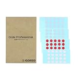 GORIO Glide Professional 汎用PTFEマウスソール マウスフィート ドットソール 全種類セット 直径6mm (ICE*20,SPEED*20,CONTROL*20,BRAKE*20)