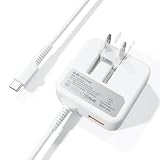 Ewin USB充電器 Type-C 20W 急速充電 USB タイプc 急速充電器 Type-Cケーブル一体型 PD対応 Smart IC搭載 ACアダプター 1.5ｍケーブル 180°折りたたみ式プラグ PSE認証済正規品 iPhone & Android & iOS &ゲーム機など対応