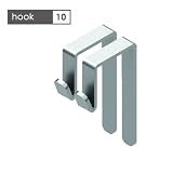 壁掛けプランター 「 cobaco ・ obi 専用 hook (フック 10 ) 」 10~12mmフェンス・板塀用