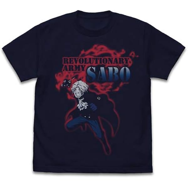 Amazon Co Jp ワンピース レヴェリー編 サボ Tシャツ ネイビー Sサイズ ホビー 通販