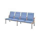 コクヨ(KOKUYO) 待合室用ベンチ 460シリーズ W2335×D700×H960mm CN-464H ライトマリン