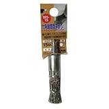 (業務用25個セット) H＆H 六角軸筒型ブラシ/先端工具 【研磨作業用/15mm】 ステンレス線 日本製 BES-15 〔DIY用品/大工道具〕