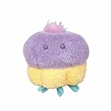 内藤デザイン研究所(Naitou Design) 海中散歩 ぽちゃまる ぬいぐるみS クラゲシリーズ イボクラゲ 6歳から 全高:約10㎝