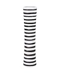 IMAX 11755 Pretoria Large Vase, Black/White by Imax