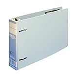 コクヨ Dリングファイル インターグレイ 2穴 B6 200枚収容 青 フ-FD428NB